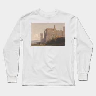 Battle Abbey, Sussex by David Cox Long Sleeve T-Shirt